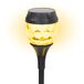 Aktive Set de 12 balizas solares LED 5-10 lúmenes con proyección Aktive Set de 12 balizas solares LED 5-10 lúmenes con proyección Negro