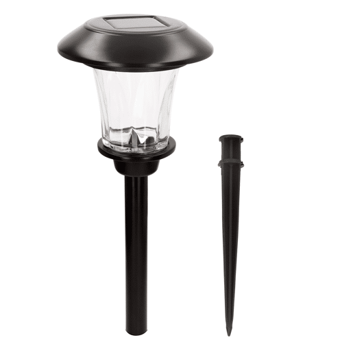 Aktive Conjunto de 8 balizas solares LED de 6 lúmens com estaca Aktive Conjunto de 8 balizas solares LED de 6 lúmens com estaca