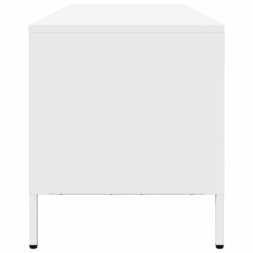 Móvel de TV - Modulo de TV - Armário de TV 202x39x43,5 cm aço laminado a frio branco