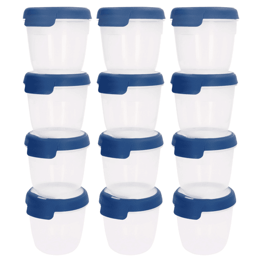 Curver Pack 12 recipientes herméticos (0,4L) Curver Pack 12 recipientes herméticos (0,4L)