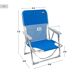 Aktive Pack 2 sillas de playa plegables c/respaldo fijo Aktive Pack 2 sillas de playa plegables c/respaldo fijo Azul