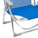 Aktive Pack 2 sillas de playa plegables c/respaldo fijo Aktive Pack 2 sillas de playa plegables c/respaldo fijo Azul