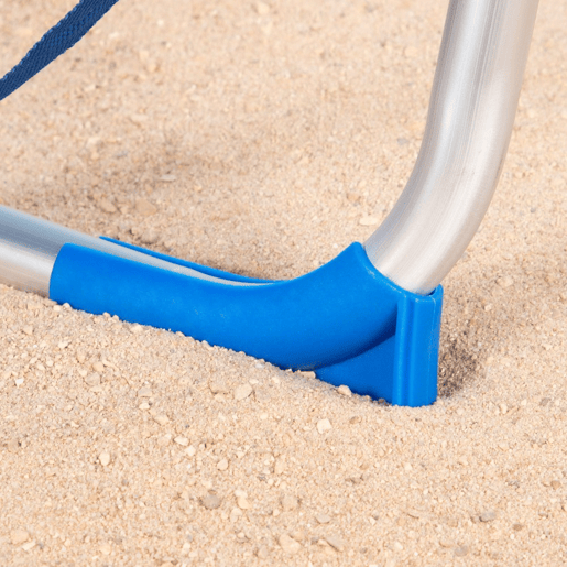 Aktive Pack 2 cadeiras de praia dobráveis com riscas anti-queda