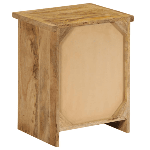 vidaXL Mesa de cabeceira em madeira de mangueira maciça 40x30x50 cm vidaXL Mesa de cabeceira em madeira de mangueira maciça 40x30x50 cm