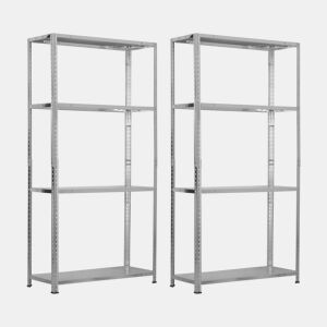 Pack de 2 Estantes Modulares Metálicas SteelSmart 7house