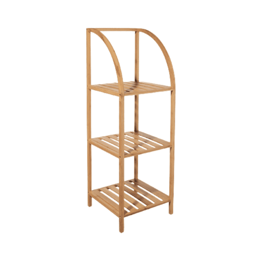 Estante Arqueada em Bambu com 3 Níveis Canoply Thinia Home