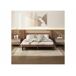 Cama doble vintage efecto con cabecero Cama doble vintage efecto con cabecero Marron