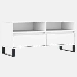Móvel de TV - Modulo de TV - Armário de TV 100x34,5x44,5 cm derivados de madeira branco