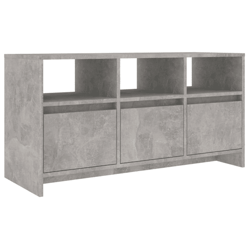Móvel de TV - Modulo de TV - Armário de TV 102x37,5x52,5 cm derivados de madeira cinza cimento Móvel de TV - Modulo de TV - Armário de TV 102x37,5x52,5 cm derivados de madeira cinza cimento
