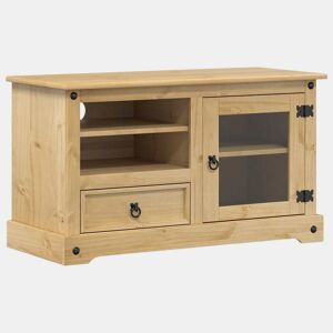 Móvel de TV - Modulo de TV - Armário de TV Corona 100x45x58 cm madeira de pinho maciça