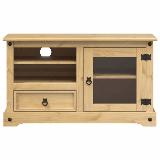 Móvel de TV - Modulo de TV - Armário de TV Corona 100x45x58 cm madeira de pinho maciça