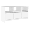 Móvel de TV - Modulo de TV - Armário de TV 102x37,5x52,5 cm derivados de madeira branco