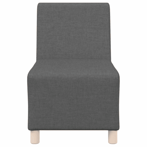 Poltrona - Sofá fixo 55 cm tecido cinzento-escuro Poltrona - Sofá fixo 55 cm tecido cinzento-escuro