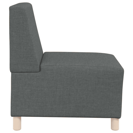 Poltrona - Sofá fixo 55 cm tecido cinzento-escuro Poltrona - Sofá fixo 55 cm tecido cinzento-escuro