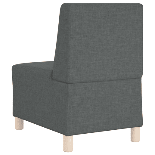 Poltrona - Sofá fixo 55 cm tecido cinzento-escuro Poltrona - Sofá fixo 55 cm tecido cinzento-escuro