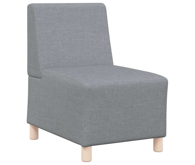 Sillón sofá - sofás de salón tela gris claro 55 cm