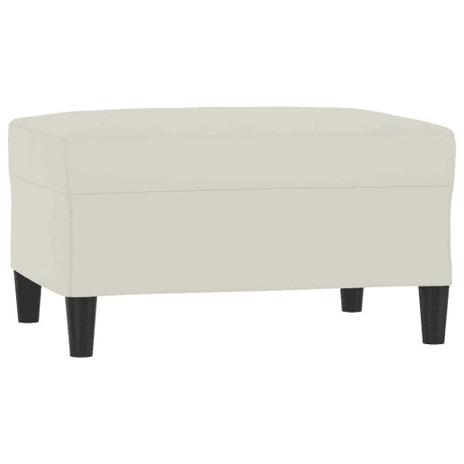 vidaXL 4 pcs conjunto de sofás com almofadões veludo cor creme vidaXL 4 pcs conjunto de sofás com almofadões veludo cor creme