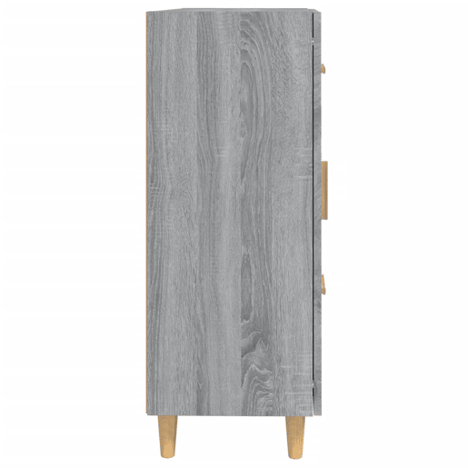 vidaXL Aparador 69,5x34x90 cm madeira processada cor sonoma cinzento vidaXL Aparador 69,5x34x90 cm madeira processada cor sonoma cinzento