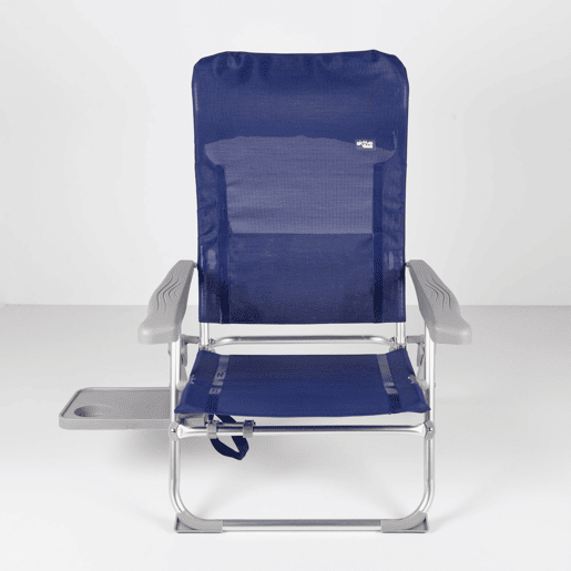 Aktive Pack 2 cadeiras de praia dobráveis multiposições Slim cmesa