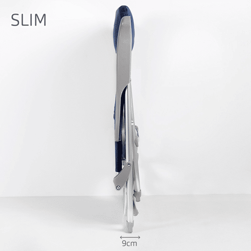 Aktive Pack 2 cadeiras de praia dobráveis multiposições Slim cmesa