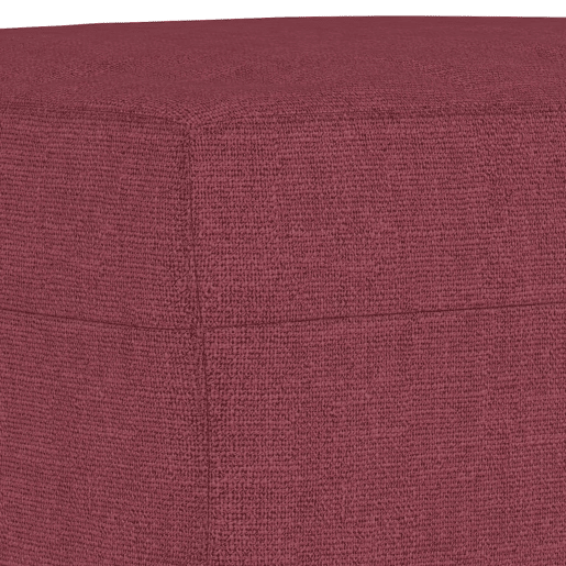vidaXL 4 pcs conjunto de sofás com almofadas tecido vermelho-tinto vidaXL 4 pcs conjunto de sofás com almofadas tecido vermelho-tinto