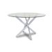 Mesa Redonda de Cristal Templado DT. Comedor o Cocina 120x120 Mesa Redonda de Cristal Templado DT. Comedor o Cocina 120x120 Gris
