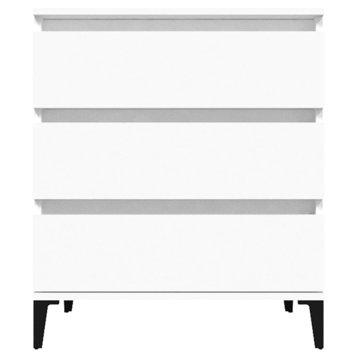 vidaXL Aparador 60x35x70 cm derivados de madeira branco