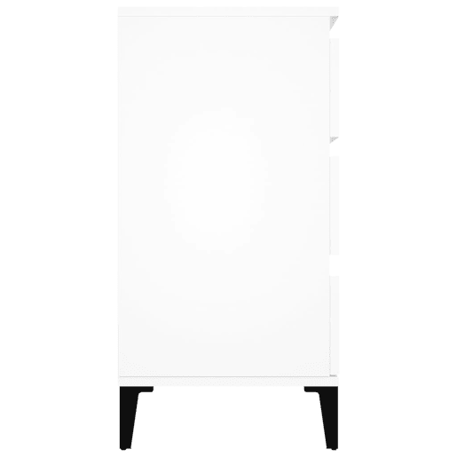 vidaXL Aparador 60x35x70 cm derivados de madeira branco