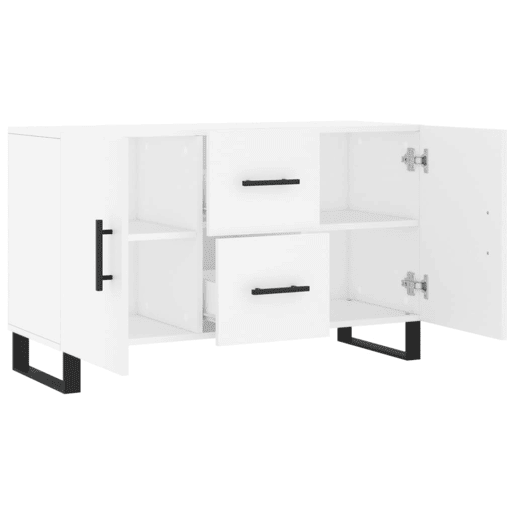 vidaXL Aparador 100x36x60 cm derivados de madeira branco