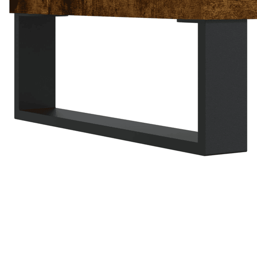 vidaXL Aparador 100x36x60 cm derivados de madeira carvalho fumado vidaXL Aparador 100x36x60 cm derivados de madeira carvalho fumado