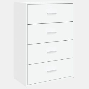 vidaXL Aparador 60x31x84 cm derivados de madeira branco
