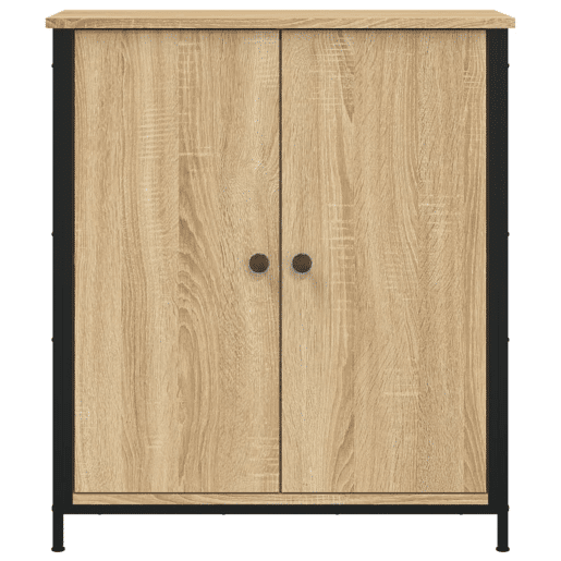 vidaXL Aparador 70x30x80 cm derivados de madeira carvalho sonoma