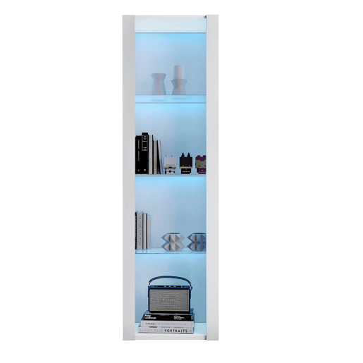 Vitrine de painel de partÃculas com luz led,branco Vitrine de painel de partÃculas com luz led,branco