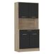 Armario Cocina Dolce 1 Cajón 4 Armarios Industrial Armario Cocina Dolce 1 Cajón 4 Armarios Industrial Negro/ Madera