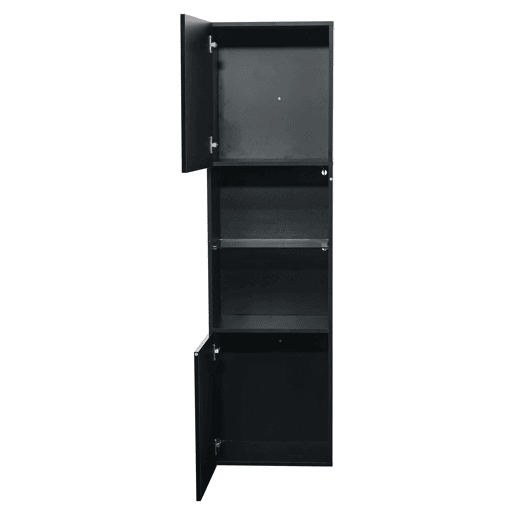 Vitrine de painel de partÃculas com 2 portas e luz led,preto Vitrine de painel de partÃculas com 2 portas e luz led,preto