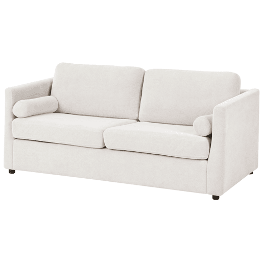 Sofá-cama INKOO Tecido Branco creme