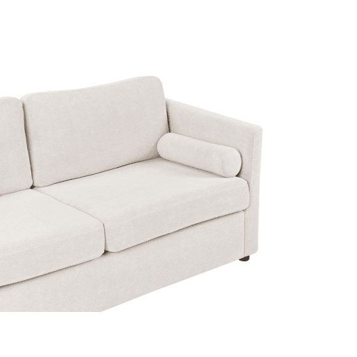 Sofá-cama INKOO Tecido Branco creme