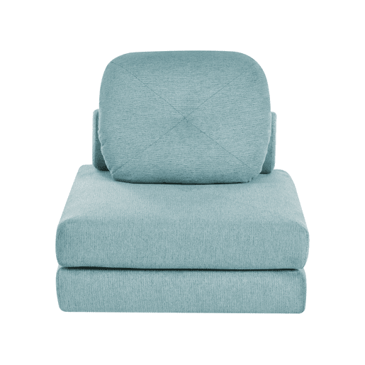 Sofá-cama individual OLDEN Tecido Verde menta