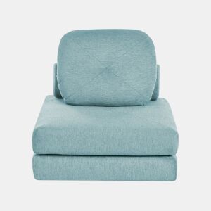 Sofá-cama individual OLDEN Tecido Verde menta