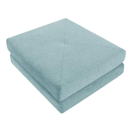 Sofá-cama individual OLDEN Tecido Verde menta