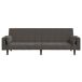 Sofá cama - Sofá convertible de 2 plazas Sofá cama - Sofá convertible de 2 plazas Gris Oscuro