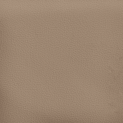 vidaXL Sofá 3 lugares c apoio pés 180 cm couro artificial cappuccino vidaXL Sofá 3 lugares c apoio pés 180 cm couro artificial cappuccino