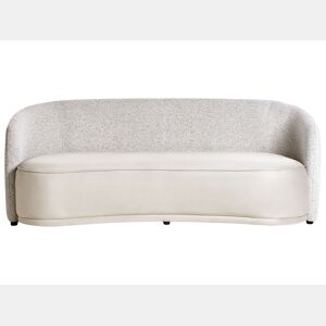 ROSET Tecido Creme claro 3 lugares