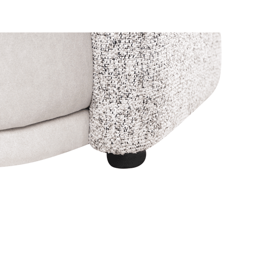 ROSET Tecido Creme claro 3 lugares