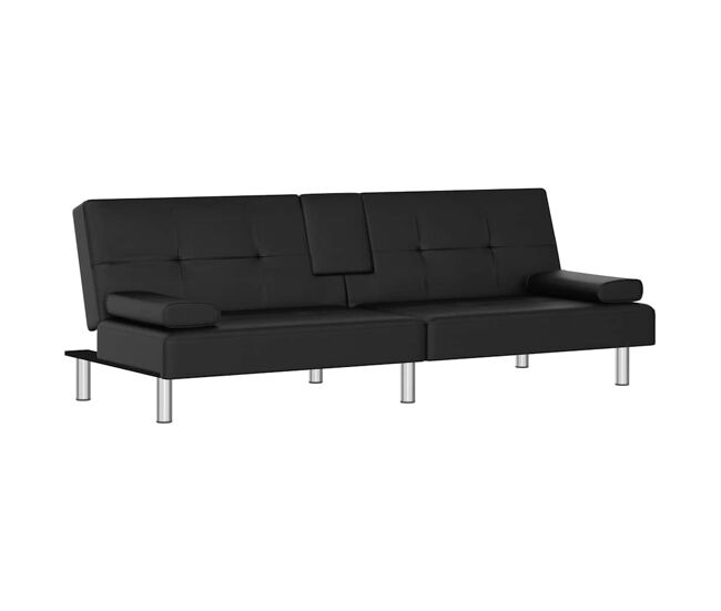 Sofá cama - Sofá convertible con portavasos