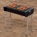 Aktive Barbacoa de carbón de acero con patas fijas Aktive Barbacoa de carbón de acero con patas fijas Negro