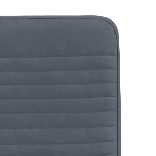 vidaXL Cadeiras de jantar 2 pcs veludo cinzento-escuro