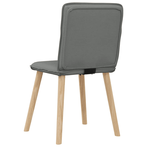 vidaXL Cadeiras de jantar 6 pcs tecido cinzento-escuro vidaXL Cadeiras de jantar 6 pcs tecido cinzento-escuro