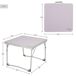 Aktive Mesa plegable pequeña camping antivuelco y ultraligera Aktive Mesa plegable pequeña camping antivuelco y ultraligera Malva