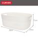 Curver Pack 4 cestas organizadoras Filo 12L Curver Pack 4 cestas organizadoras Filo 12L Blanco
